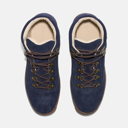 Timberland Euro Hiker Hiking Boots Dark Blue Suede