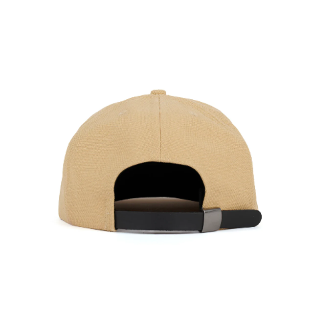 BRAIN DEAD WASHED TWILL LOGOHEAD HAT - OCHRE