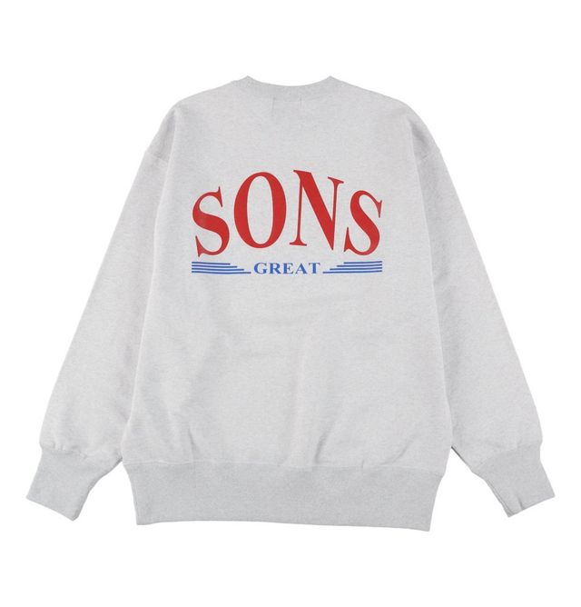 SON OF THE CHEESE "SONS" Crew Neck Sweat