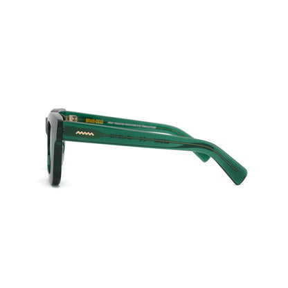 BRAIN DEAD ELIA POST MODERN PRIMITIVE EYE PROTECTION - GREEN GLITTER