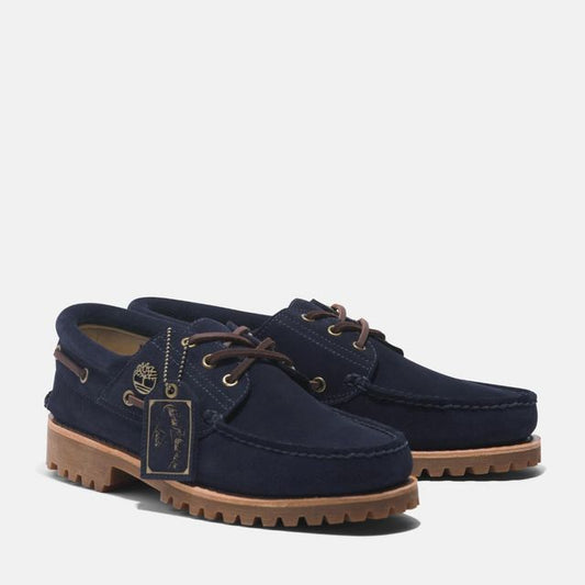 Timberland Authentic 3 Eye Classic Blue Suede