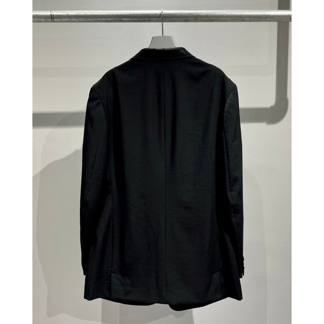 Y's for men GABARDINE 4-POCKET 3-BUTTON JACKET（BLACK）