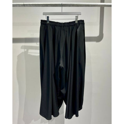 Ground Y WOOL GABARDINE CROW PANTS