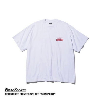 FreshService "CORPORATE PRINTED S/S TEE SIGN PAINT"