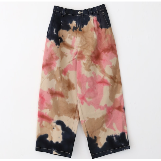 AMBERGLEAM Camouflage Cotton Chino Tapered Pants