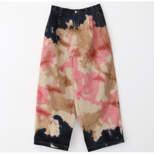 AMBERGLEAM Camouflage Cotton Chino Tapered Pants