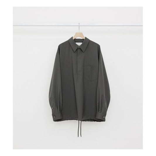 MARKAWARE  2/80 ORGANIC WOOL TYPEWRITER PULLOVER SPORT SHIRT