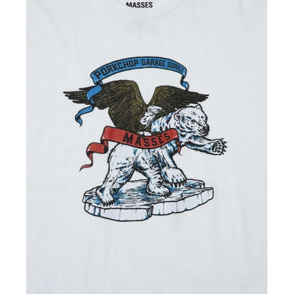 MASSES X PORKCHOP T-SHIRT POLAR BEAR P